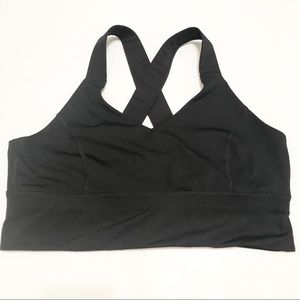 AVIA Cross Strap Cutout Back Sports Bra